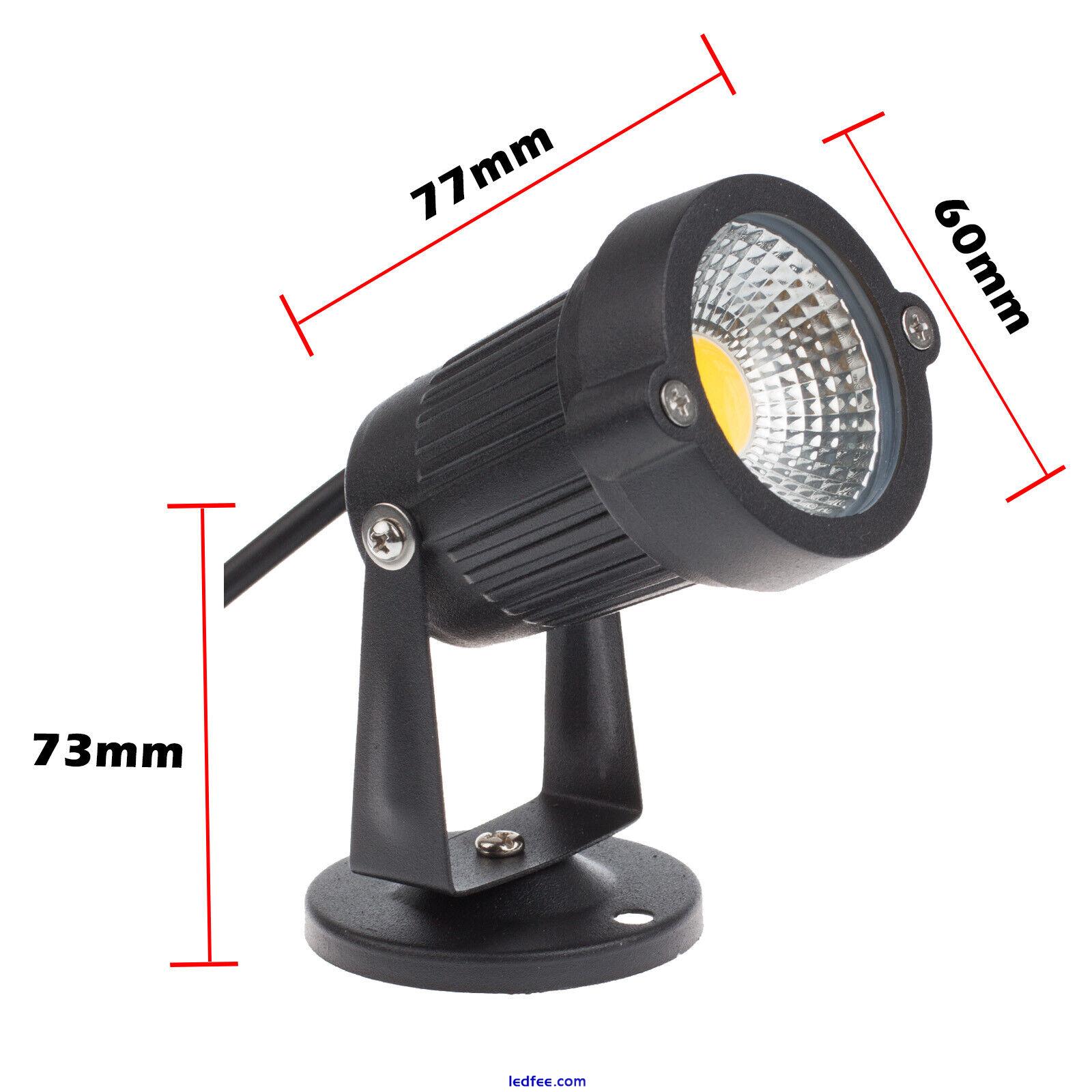 Outdoor IP65 6W 9W COB LED Landscape Garden Wall Yard Path Flood Spot Light LTW 1 