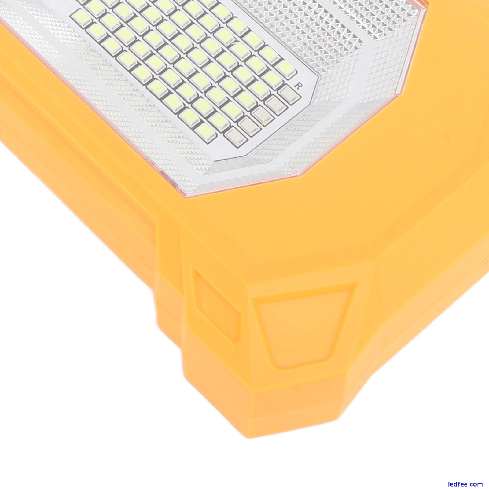 LED Solar Light Portable LED Work Light USB Rechargeable Flood Light With 4 1 