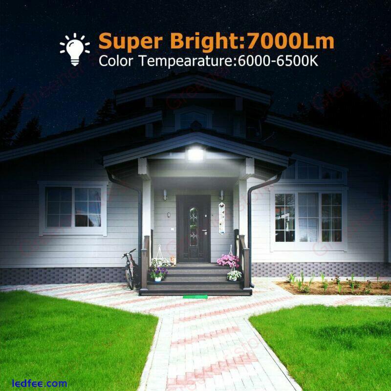 LED Floodlight Light 10W-200W Security Flood Lights Outdoor Garden Lamp IP65 3 