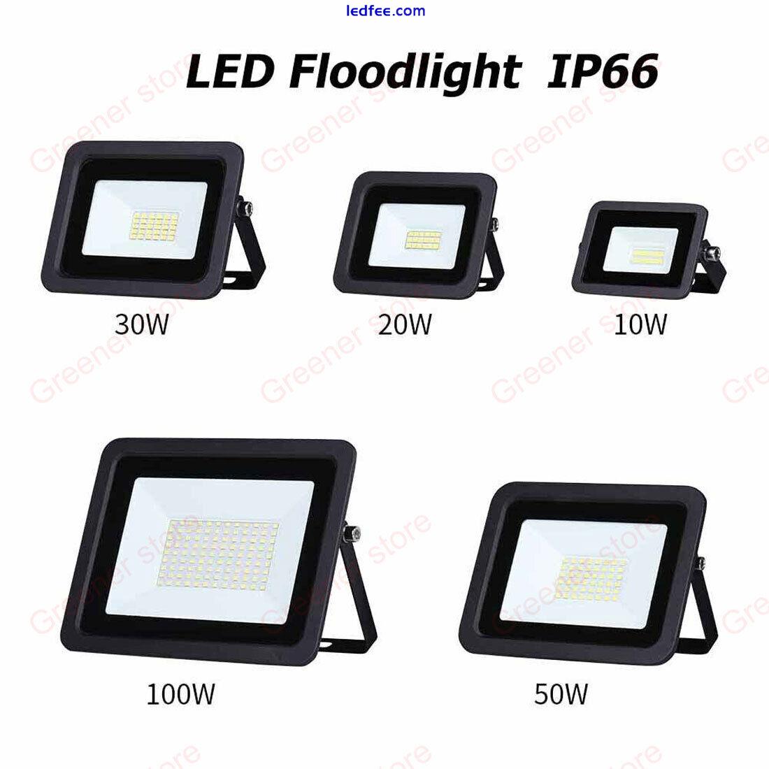 LED Floodlight Light 10W-200W Security Flood Lights Outdoor Garden Lamp IP65 0 