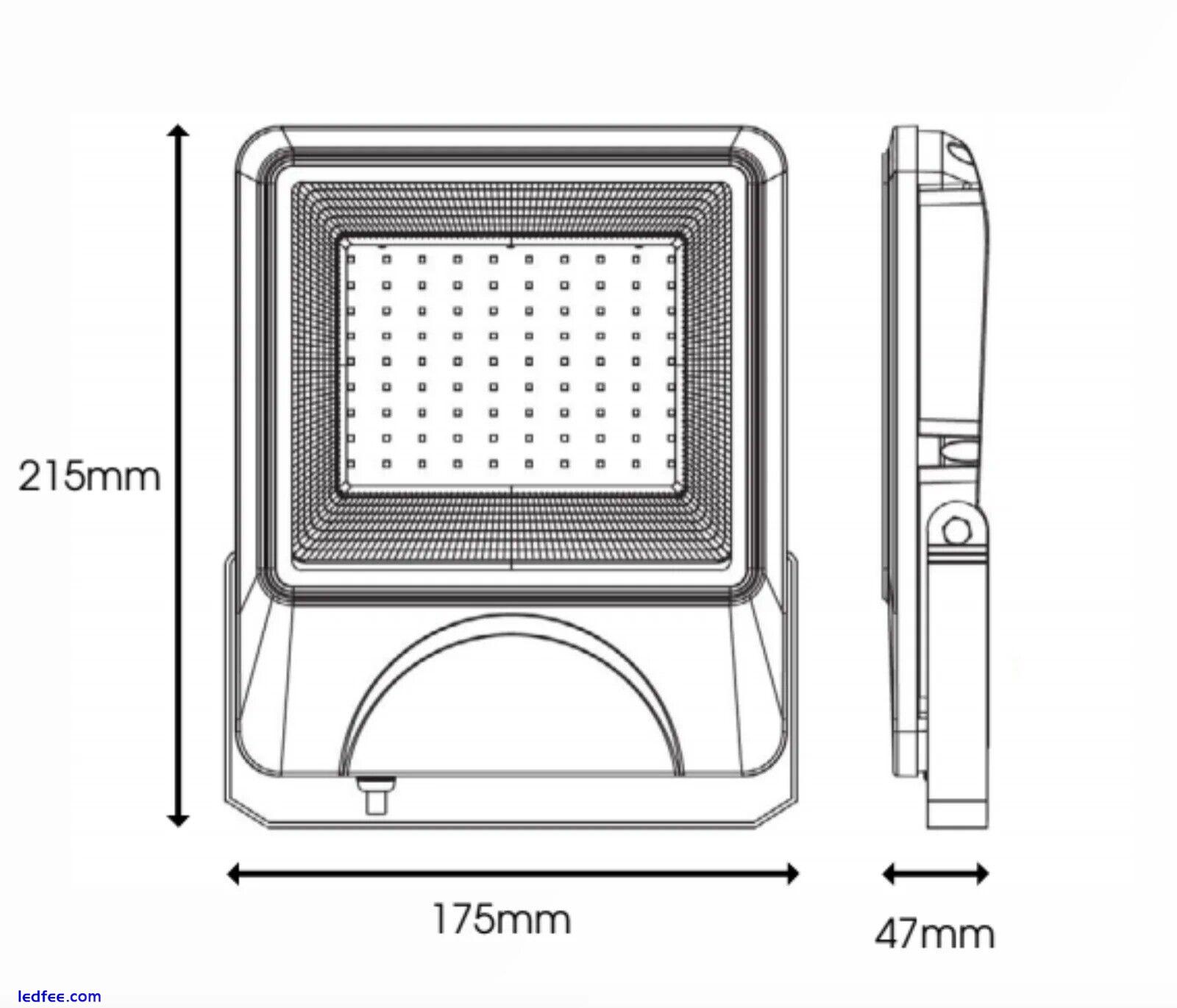 30W LED Garden Outdoor Floodlights IP65 Wall Lamp Outside Security Flood Light 5 