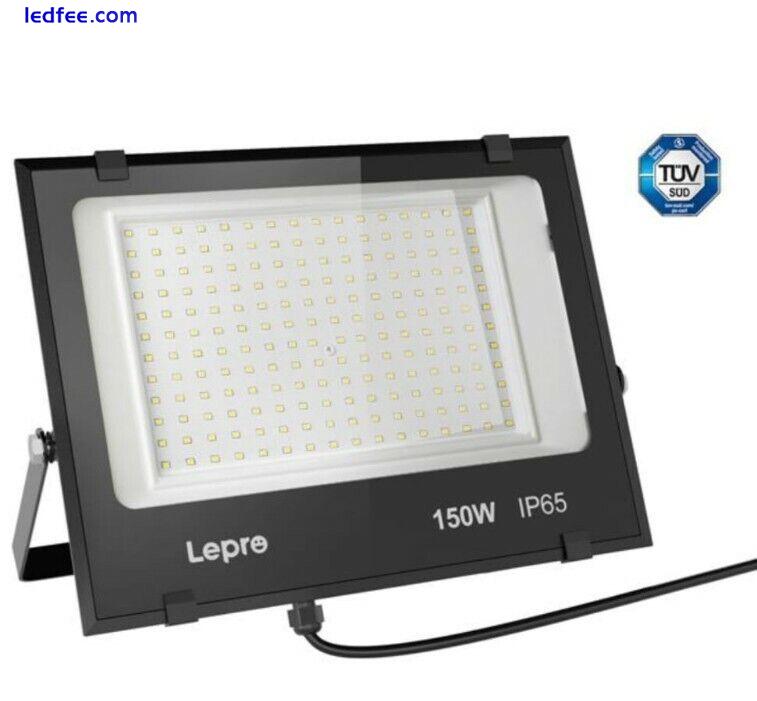 Lepro Outdoor Led Flood Light 18000Lm 150W 6500K 4 