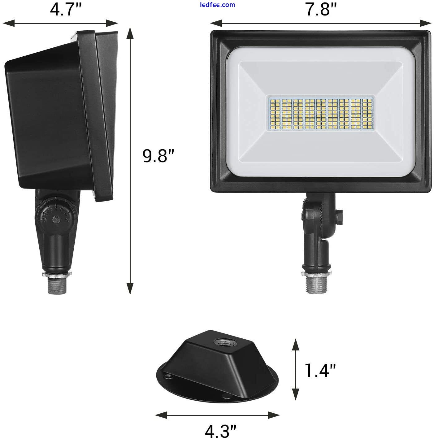 DEWENWILS 65W LED Security Light Outdoor 6670 Lumen Super Bright Flood Light 5 