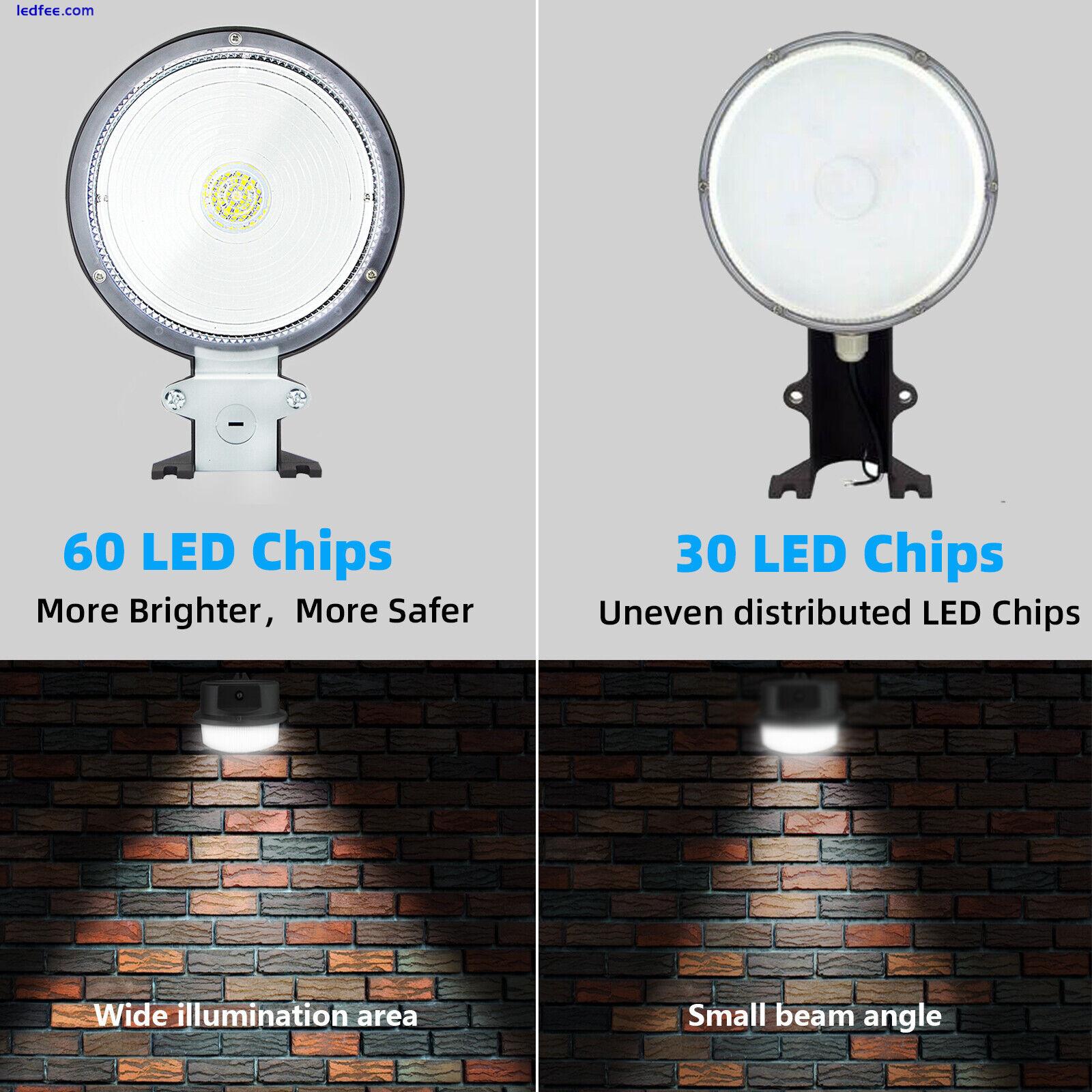 2Pack LED Barn Street Outdoor Security Light Dusk to Dawn Waterproof Flood light 3 