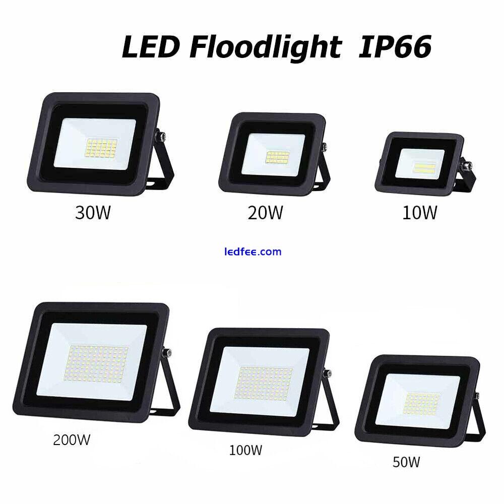 LED Floodlight Outside Light 10W-200W Security Flood Light Outdoor Garden Lamp 0 