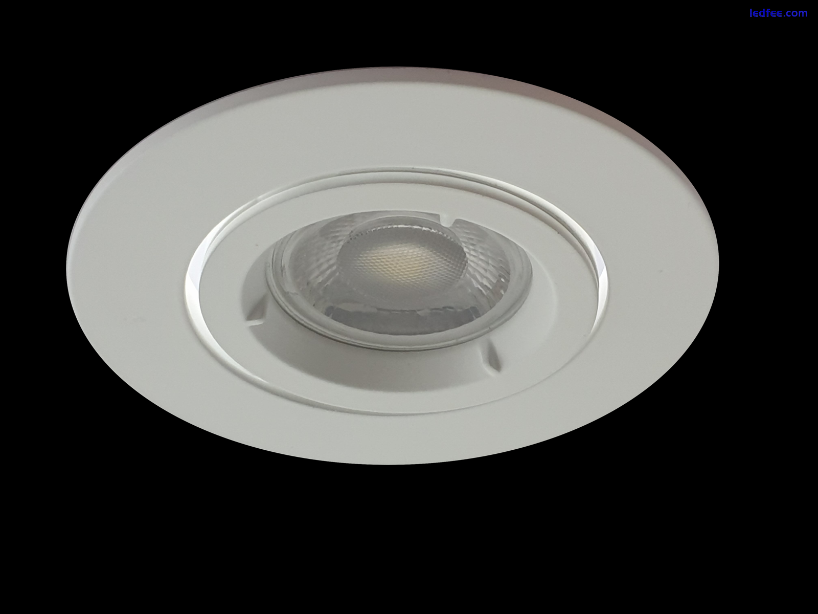 Recessed LED Ceiling Light Large GU10 Spotlight Scoop Tilt Directional Downlight 5 