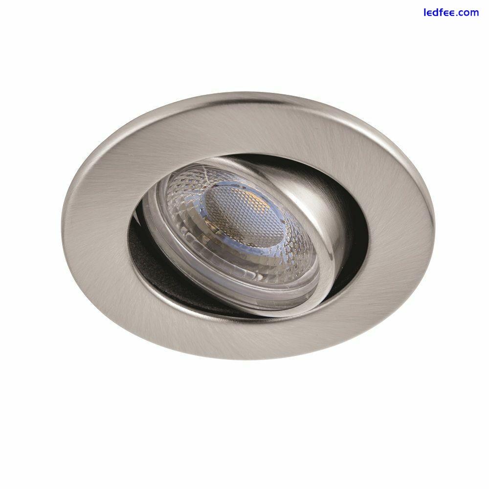 Recessed LED Ceiling Spotlight Fire Rated Dimmable Downlights IP65 Rated - 240V 3 