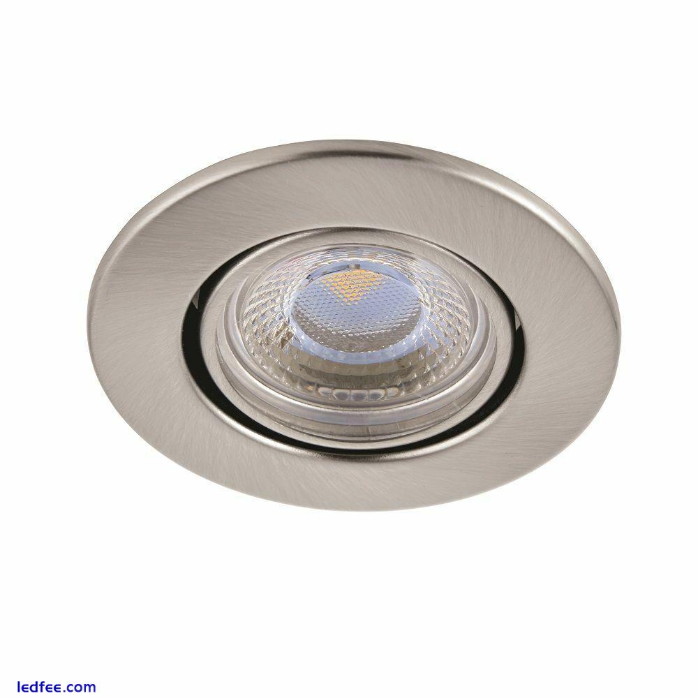 Recessed LED Ceiling Spotlight Fire Rated Dimmable Downlights IP65 Rated - 240V 5 