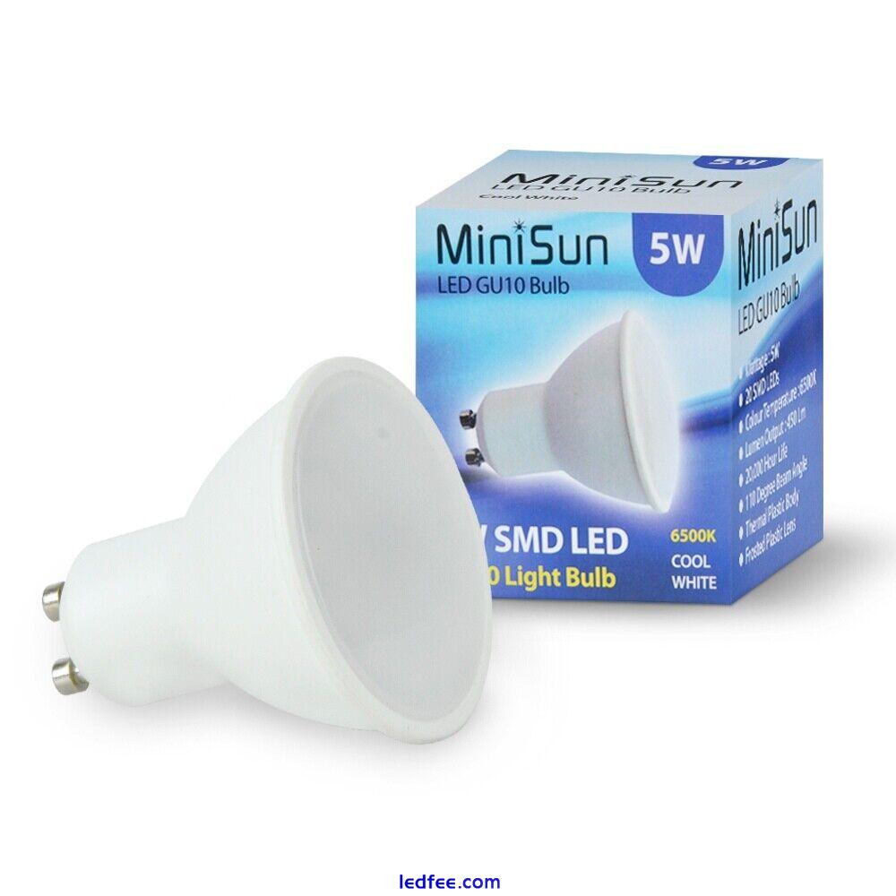 LED Hexagonal Downlight Spotlight Downlighter Fire Rated Light Cool White Bulb 2 