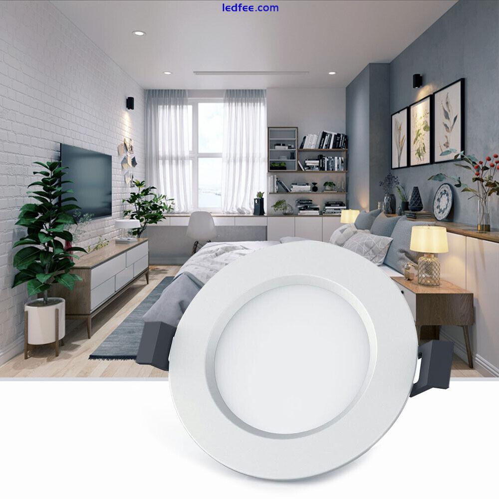 Smart Bluetooth APP Control Downlight RGB LED Ceiling Panel Round Spotlight Lamp 1 