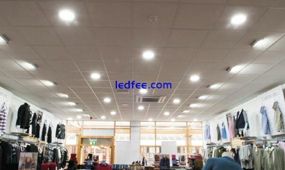  Modern LED 10w 15w 20w 30w Round White Ceiling Downlight Spotlights IP54 4 