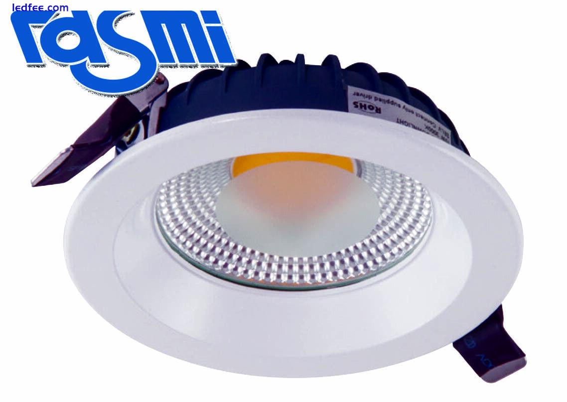  Modern LED 10w 15w 20w 30w Round White Ceiling Downlight Spotlights IP54 0 