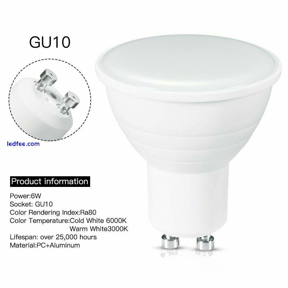 10 x 5W GU10 kitchen LED Energy Saving Light Bulbs ceiling Spotlight Lamps 2 