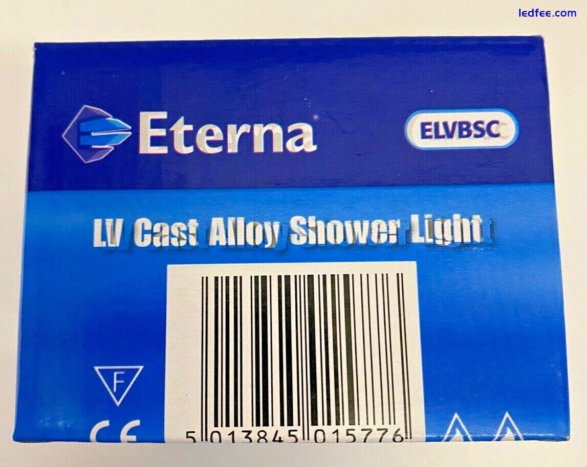 Externa 85mm Chrome GU5.3 Recessed Shower Ceiling Spot IP65 Downlight Lights  1 