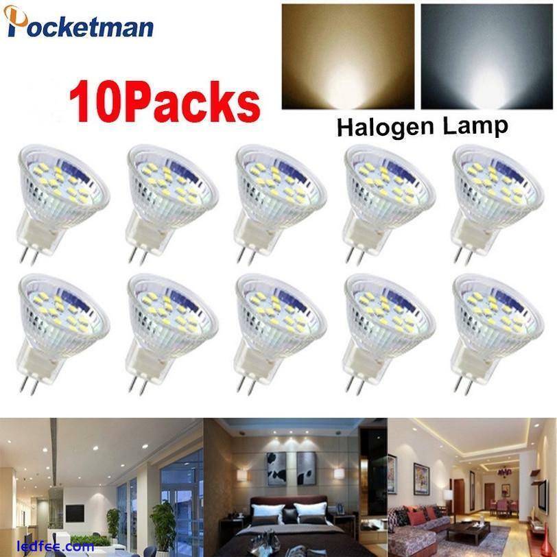 10PCS 3W/5W MR11 LED Spotlight 12/18LEDs SMD2835 AC 12V/DC 12V Home Light Bulbs 0 