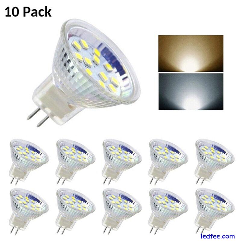 10PCS 3W/5W MR11 LED Spotlight 12/18LEDs SMD2835 AC 12V/DC 12V Home Light Bulbs 1 