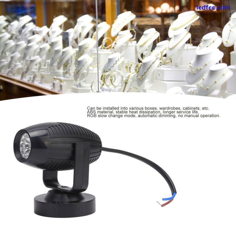 Compact 220V RGB LED Spot Light for Counter - Slow Changing Color 1 