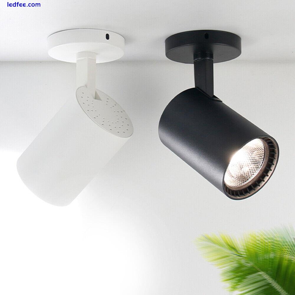 Clothing Store Spotlight Led Track Light Mount Ceiling Spotlight COB Light 2 