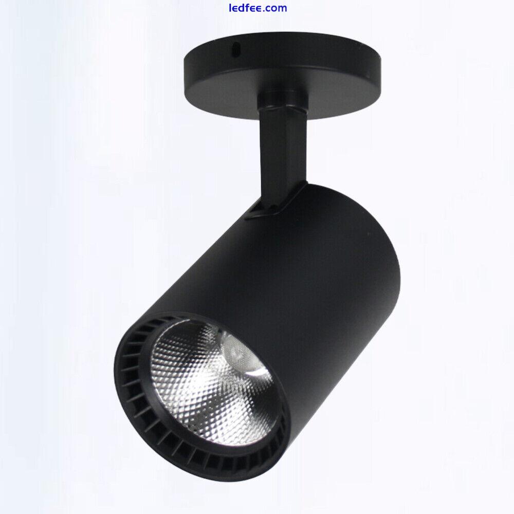 Clothing Store Spotlight Led Track Light Mount Ceiling Spotlight COB Light 4 