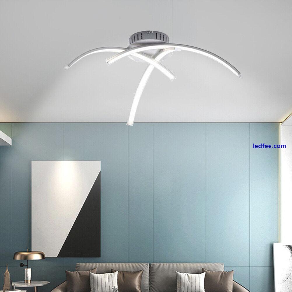 New New LED Ceiling Light Chandelier Lamp Bedroom Bed Modern Living Room Lights 2 