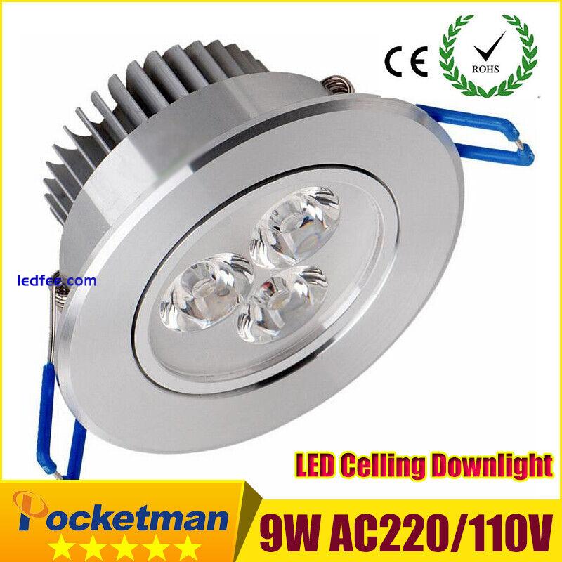 9w/12w/15w Recessed LED Ceiling Lamp Downlight Spotlight Home Lighting AC85-265V 1 