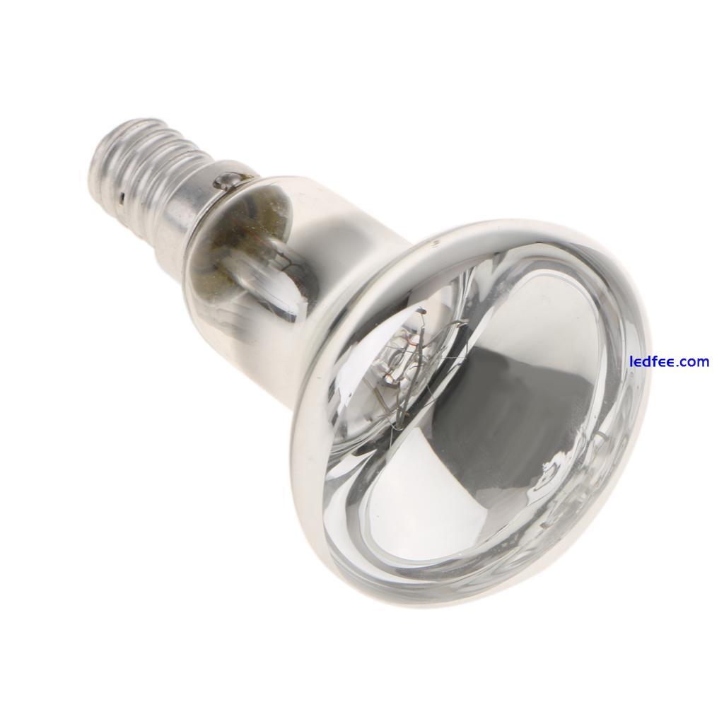 2pcs R50 Reflector Tungsten Filament Spotlight Bulb  Lamp SES E14 40W 4 