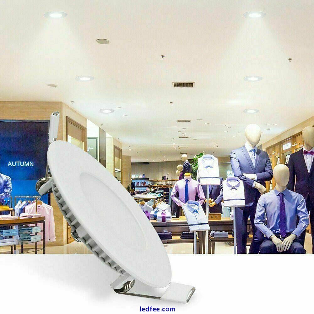 Home Bulb Round Recessed Lamp LED Spotlight Panel Downlight Ceiling Light 5 