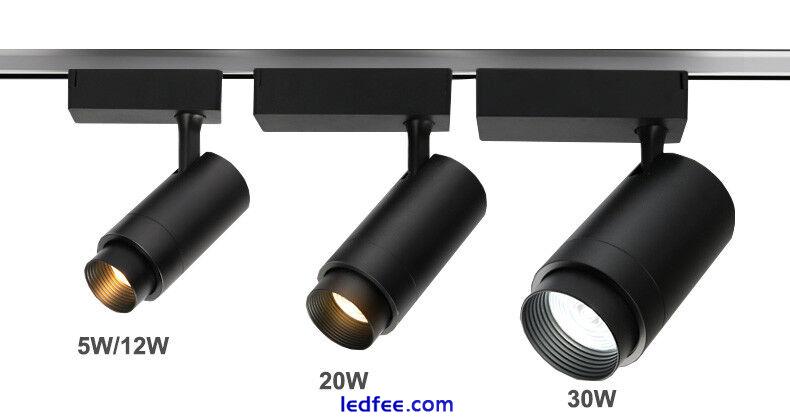 LED COB Ceiling Light Picture Spotlight Rail Track Lamp Beam-Angle Adjustable 1 
