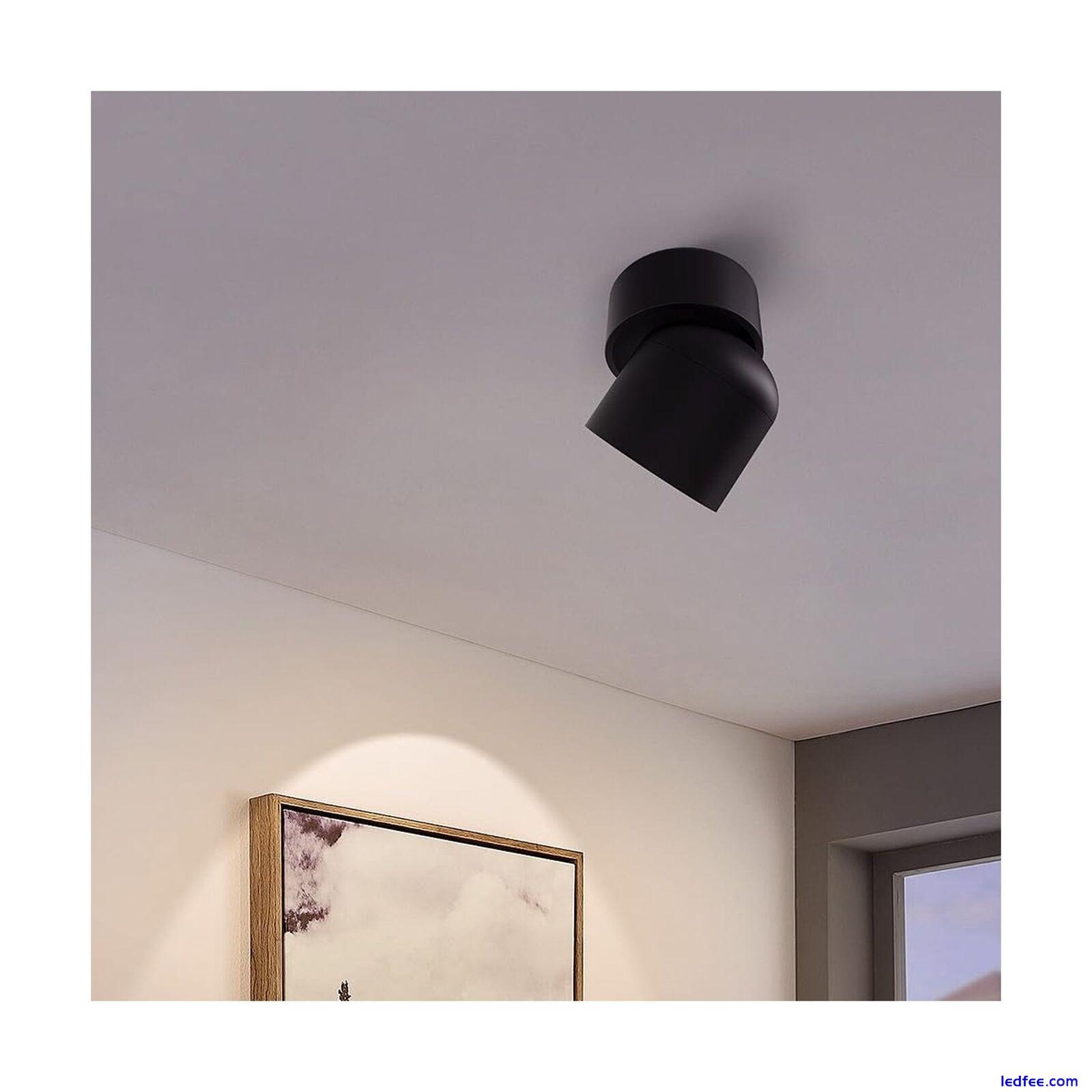 Aisilan LED Indoor Ceiling Spot Light 7W Black Directional Accent Light Fixtu... 3 
