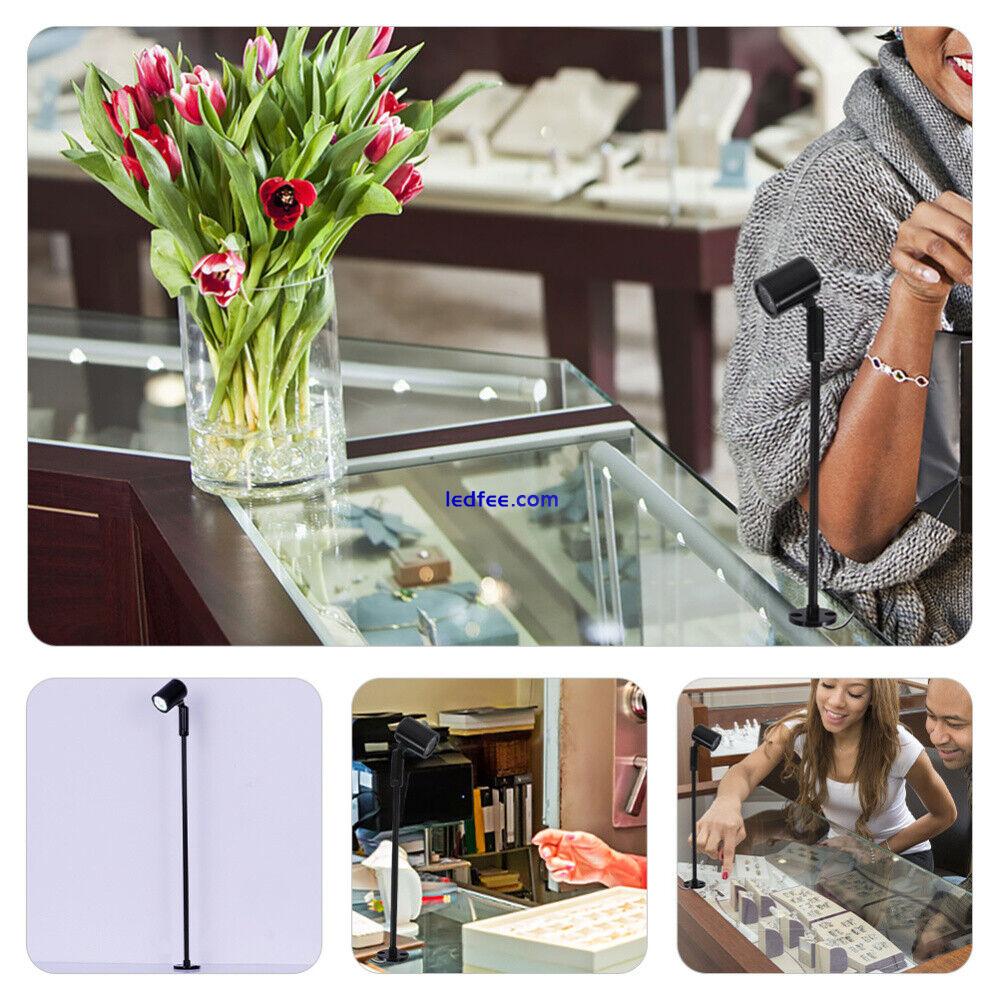 LED Cabinet Spotlight for Jewelry Display - Small & Standing 3 