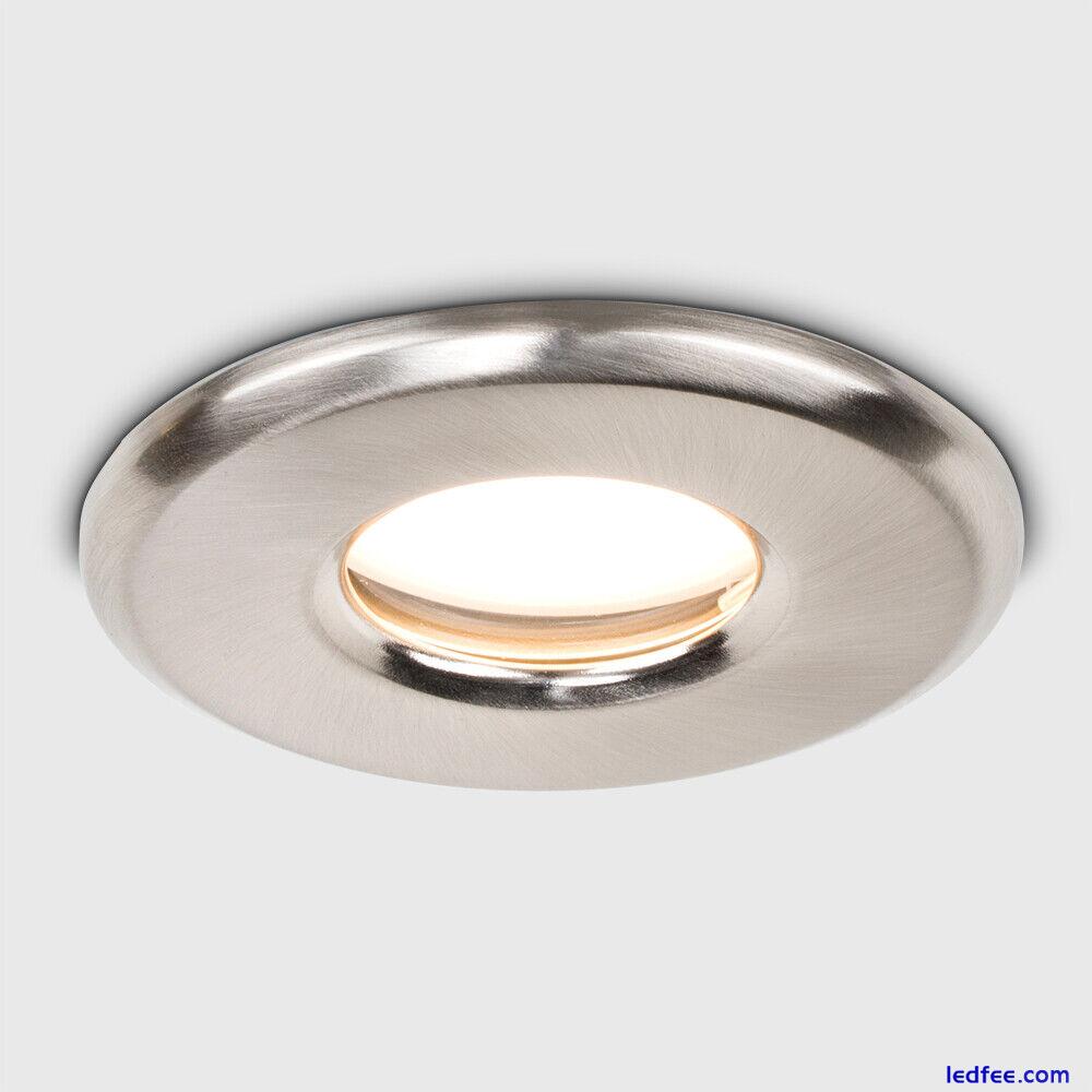 IP65 Recessed Bathroom Ceiling Lights Downlighters Downlight Spotlights LED Bulb 4 