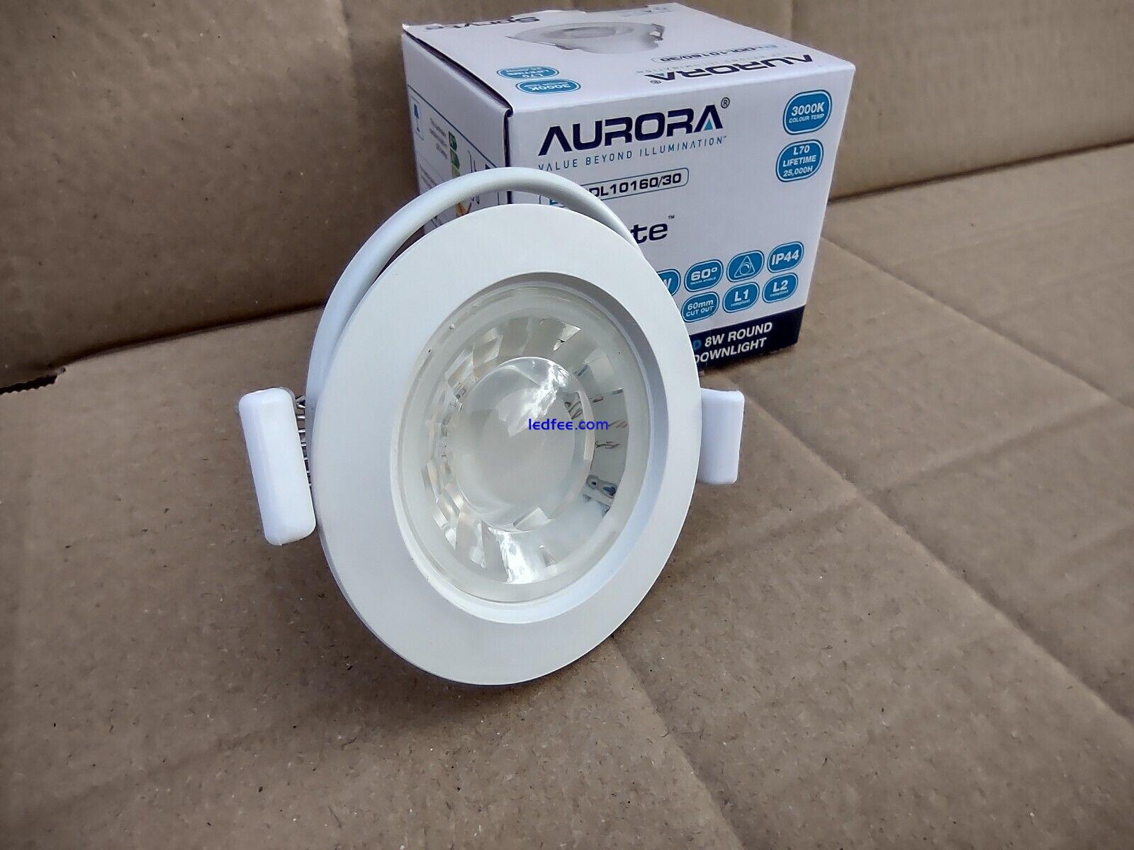5x Pack Downlight LED 8W Dimmable Warm White Aurora Enlite Spryte 240v Ceiling 2 