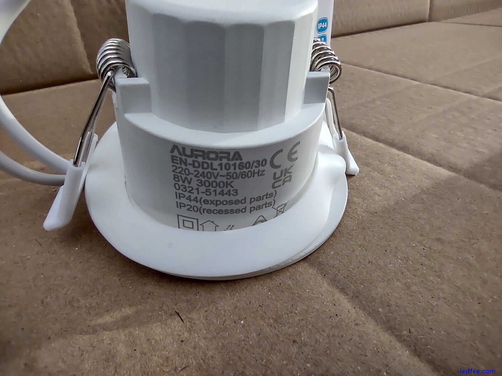 10x Pack Downlight LED 8W Dimmable Warm White Aurora Enlite Spryte 240v Ceiling 5 