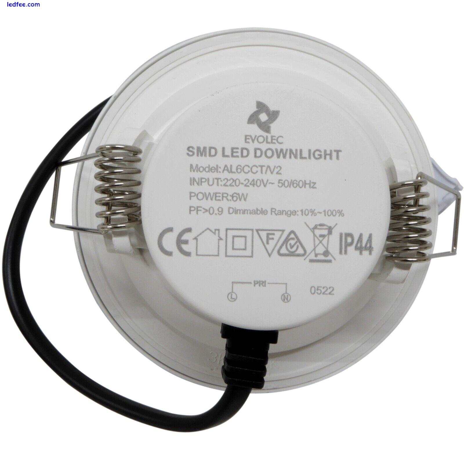 LED IP44 Outdoor Soffit Downlight Dimmable and CCT Cool Warm and Daylight White 2 