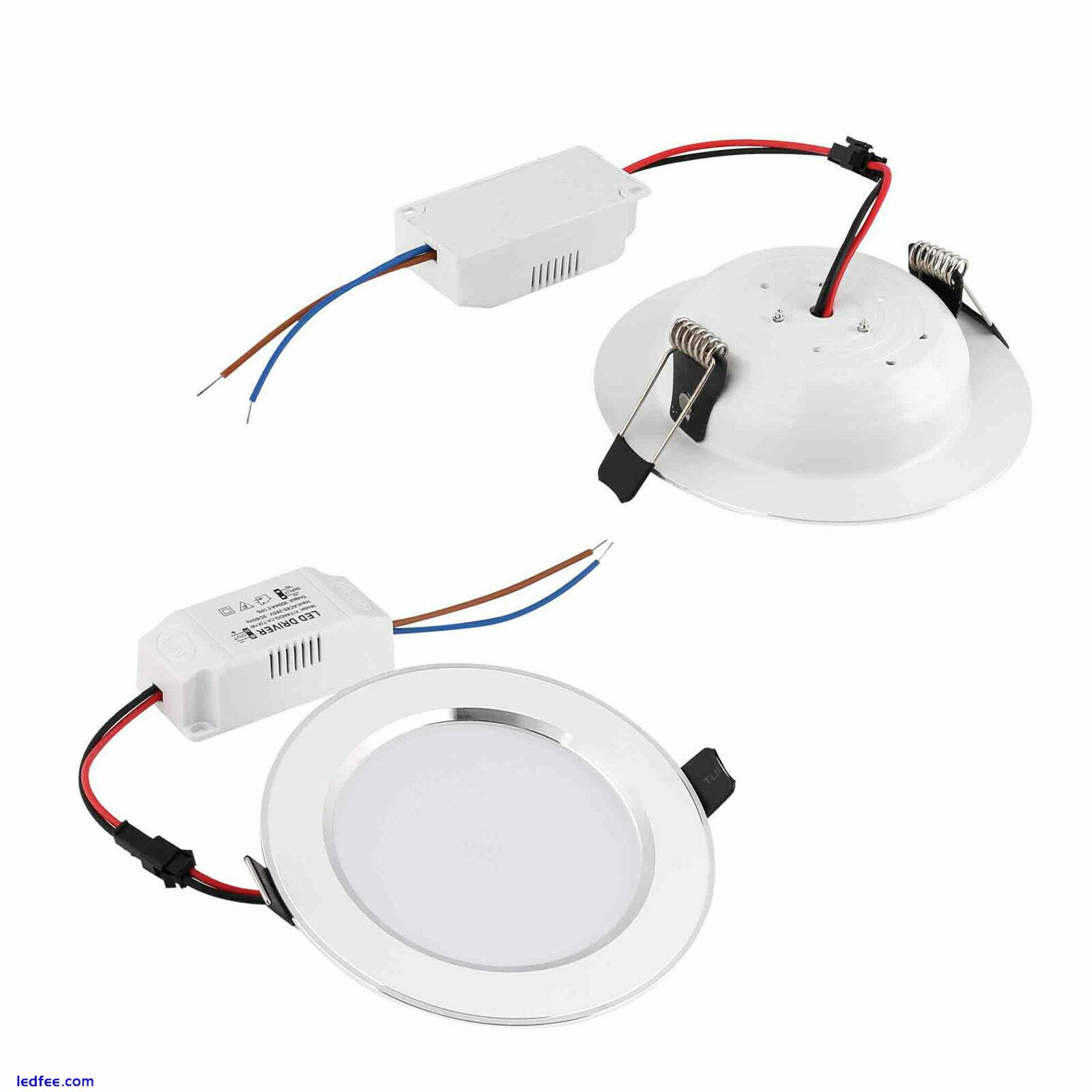 Dimmable Recessed Led Ceiling Down Light Lamp Spotlight 5/7/9/12/18W AC110V-240V 4 