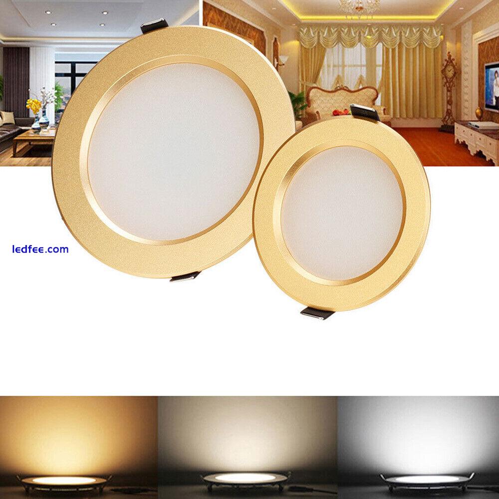 LED Recessed Downlight Ceiling Lights Matte Light Guide Plate 3W 5W 7W 9W 12W 0 