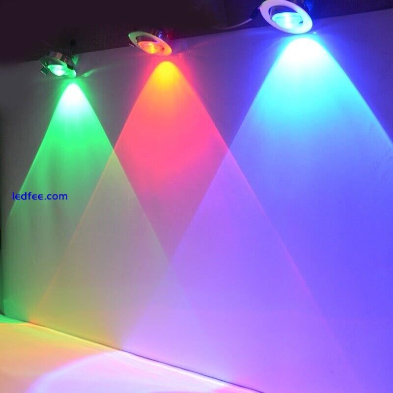 9W Ceiling downlight LED Spotlight Lamp Colorful Home Indoor Light AC85V-265V 4 