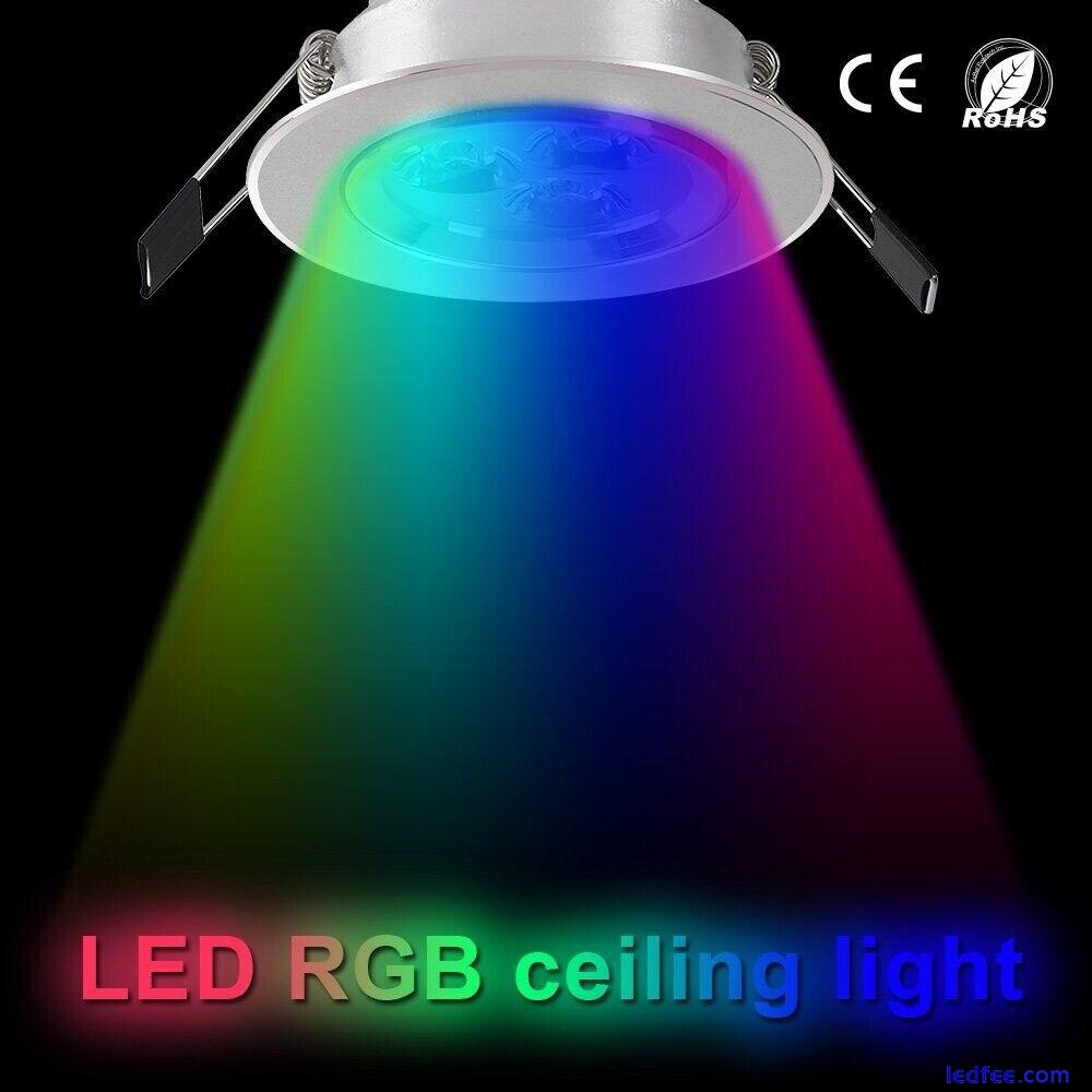 9W Ceiling downlight LED Spotlight Lamp Colorful Home Indoor Light AC85V-265V 0 