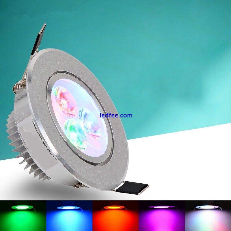 9W Ceiling downlight LED Spotlight Lamp Colorful Home Indoor Light AC85V-265V 1 
