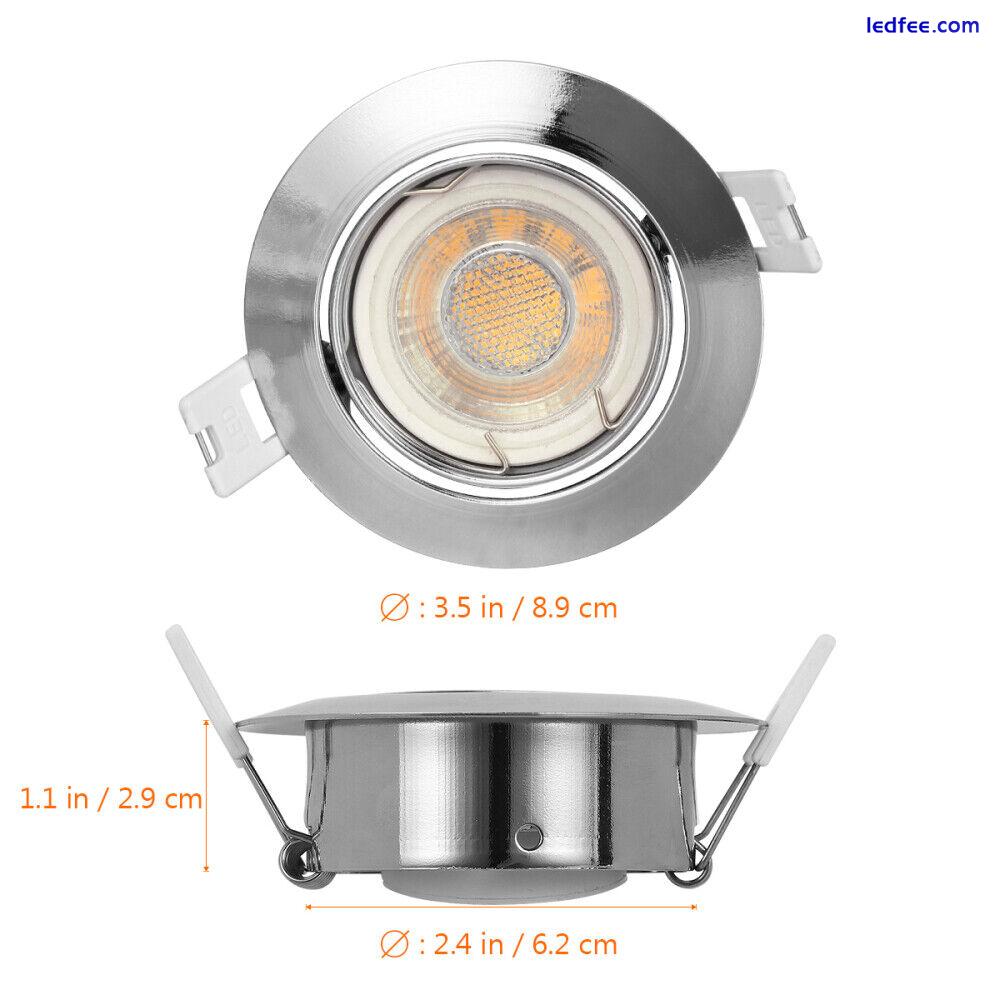  YUNLIGHTS 6pcs 6W LED Dimmable Recessed Ceiling Downlight Adjustable LED 4 