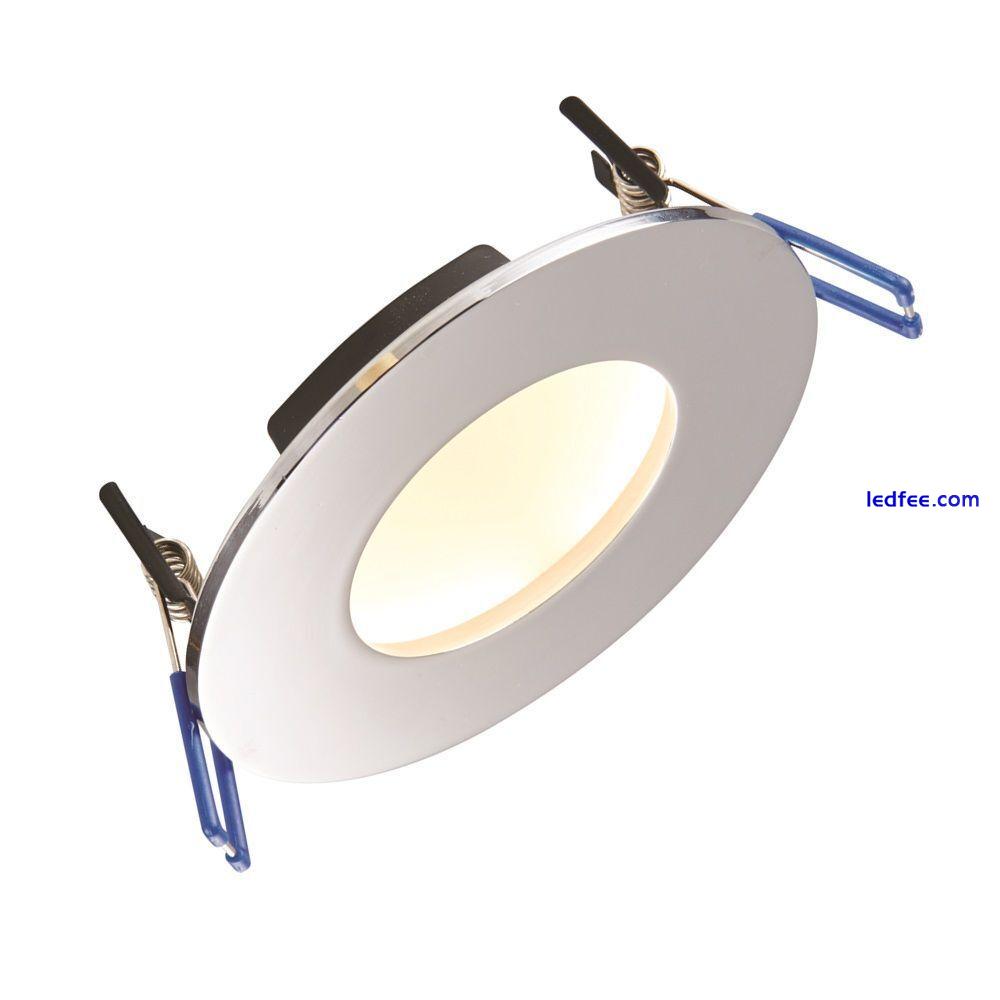 Recessed LED Ceiling Spotlight Slim Fire Rated Dimmable Downlights IP65 Rated 1 