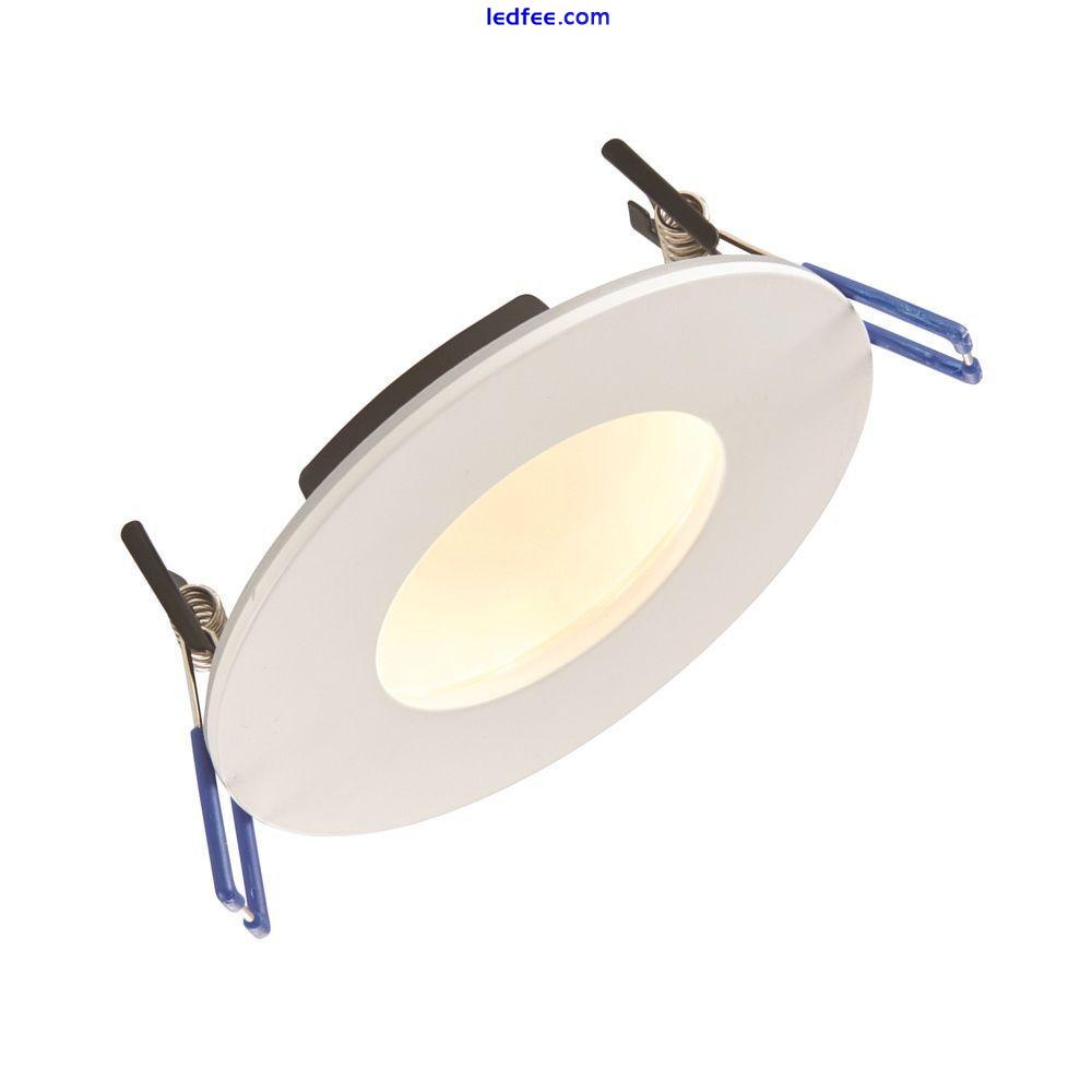 Recessed LED Ceiling Spotlight Slim Fire Rated Dimmable Downlights IP65 Rated 0 