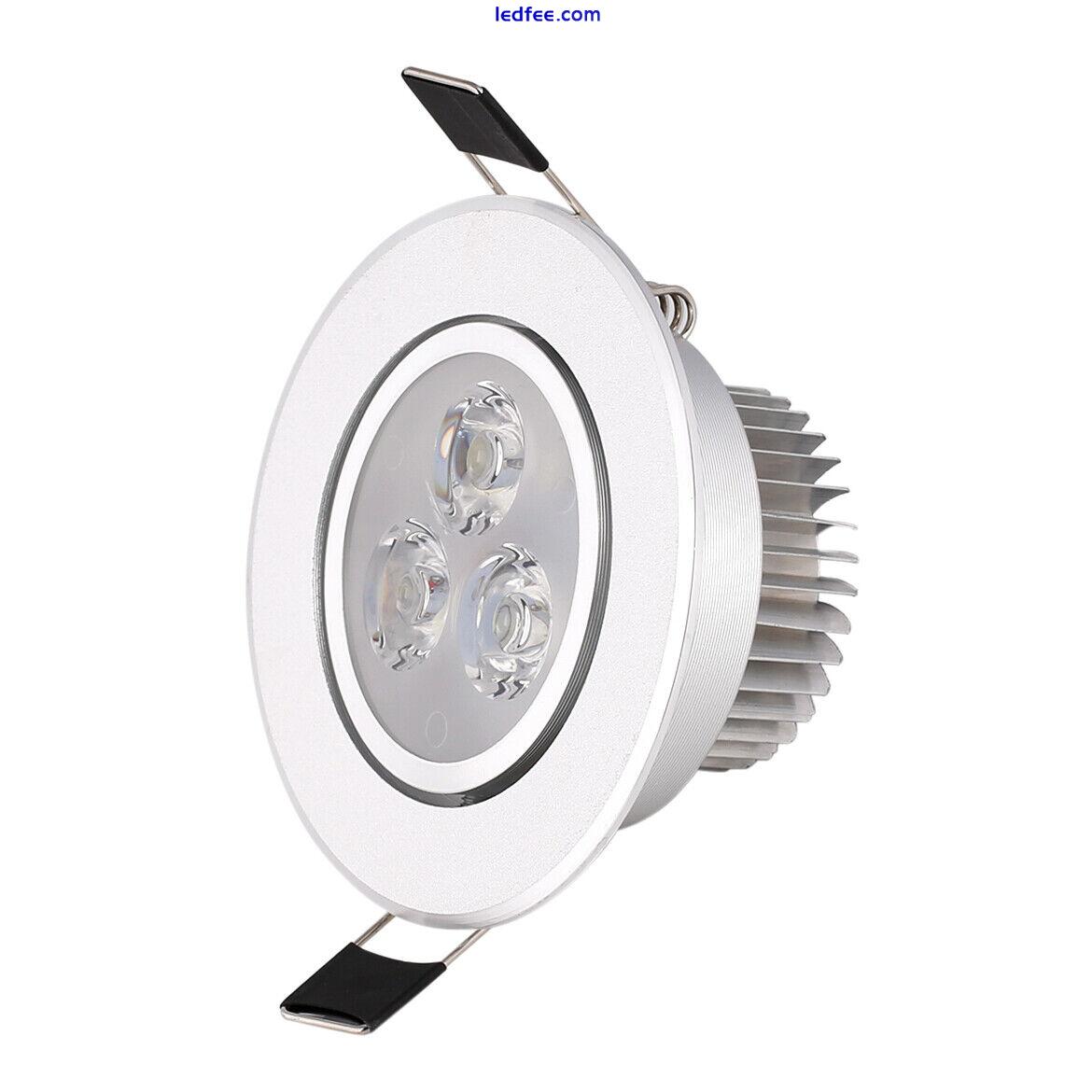 6X 10X 6W Dimmable LED Downlight Recessed Ceiling Light White Lamp Bulb + Driver 2 