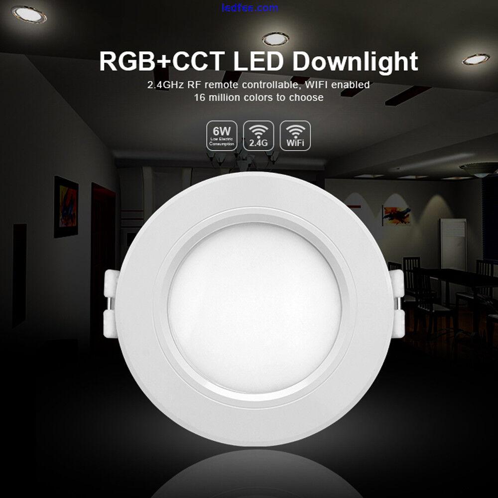 mibox RGBW RGB Dimmable WIFI Recessed LED Ceiling Panel bulb Light Downlight 0 