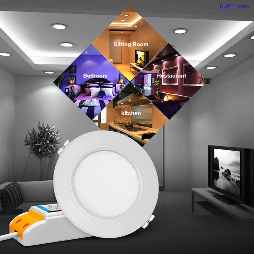 mibox RGBW RGB Dimmable WIFI Recessed LED Ceiling Panel bulb Light Downlight 4 