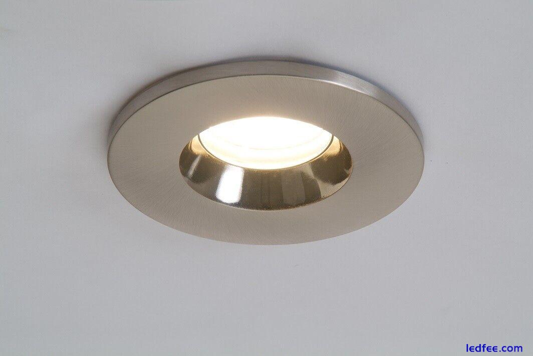 Recessed Fire Rated Ceiling LED Downlights IP65 Spotlights Downlighters 6W 4 