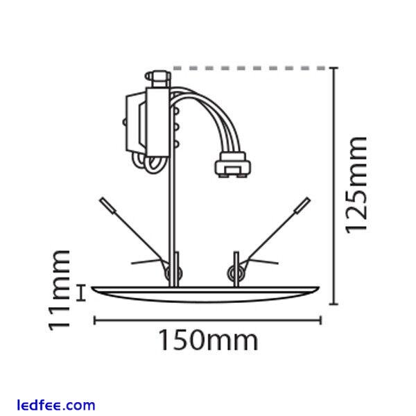 CONVERTER DOWNLIGHTS Recessed Down Light MR16 / GU10 *REPLACE EXISTING FITTINGS* 2 