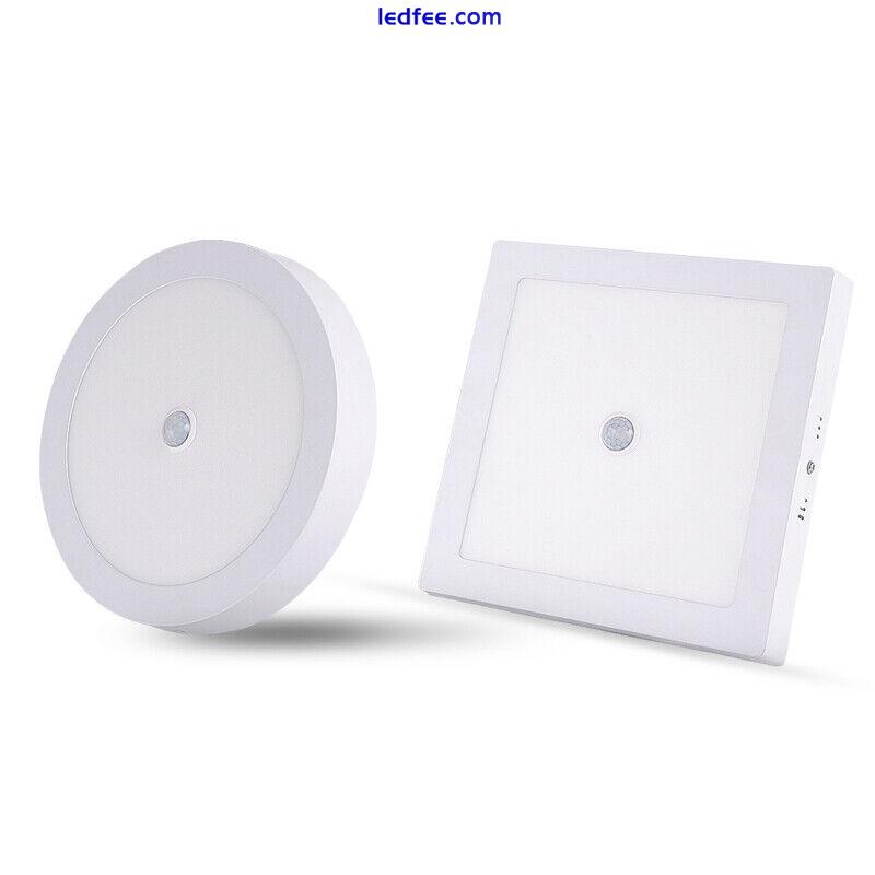  10W 15W 25W 30W PIR Motion Sensor Led Panel Light Ceiling Downlight Lamp Indoor 5 