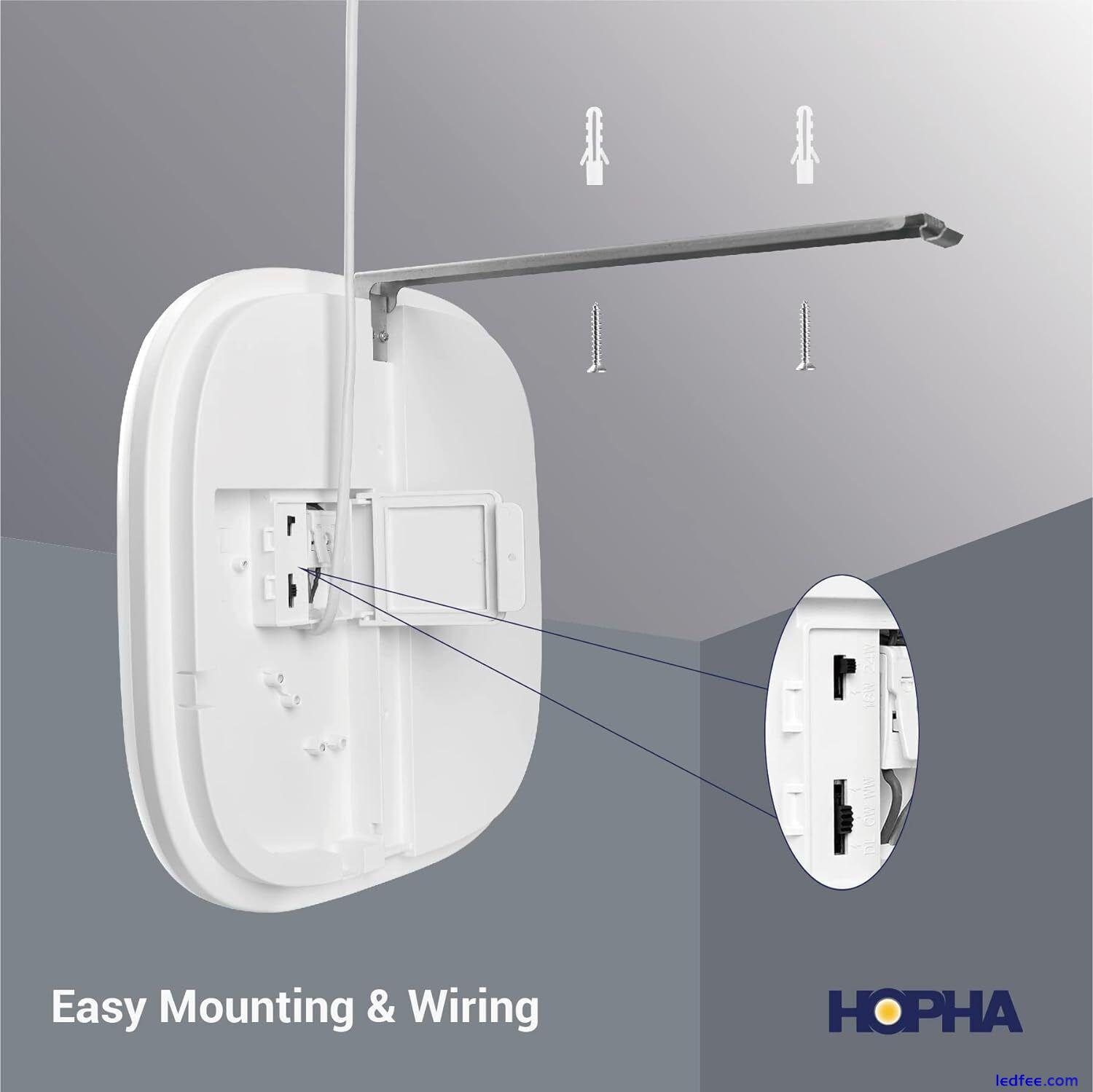 LED Bathroom Lights Ceiling IP65 Flush Fitting Ceiling Light for Kitchen Hallway 4 