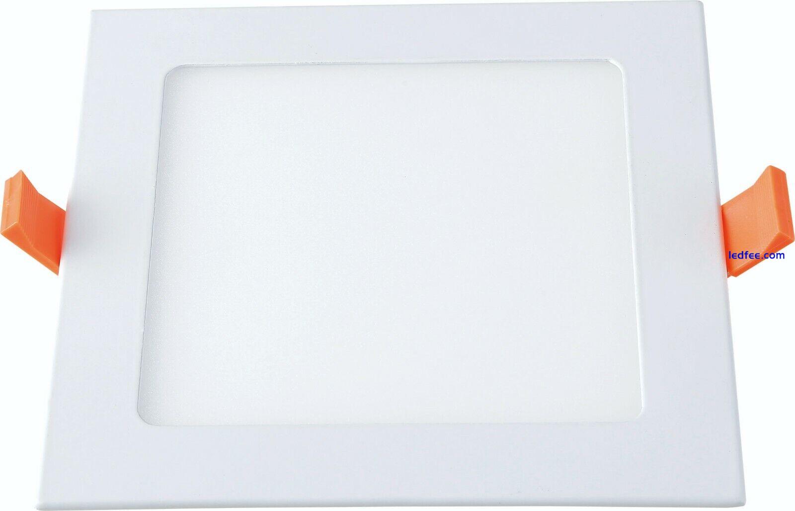 3W6W9W12W15W18W 24W LED ROUND/SQUARE RECESSED CEILING Cool White PANEL DOWNLIGHT 0 